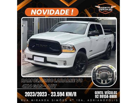 RAM CLASSIC 5.7 V8 GASOLINA LARAMIE CD 4X4 AUTOMÁTICO